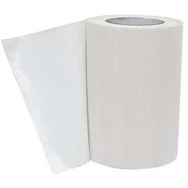 Autrends White Repair Tape, 4 Inch x 30 Feet Tent RV Awning Strong Adhesive Waterproof Tarp Repair kit for Indoor/Outdoor Use, RV, Boat Etc.