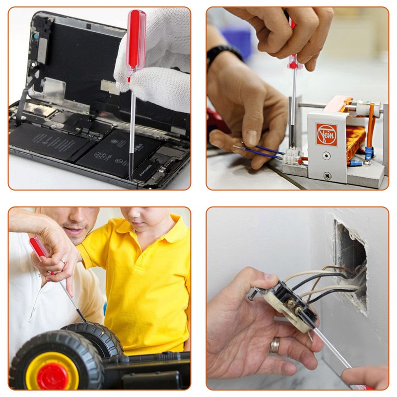 Uenhoy 4 Pcs Magnetic Tri-wing Screwdriver Set Y-Tip Screwdriver 3mm,