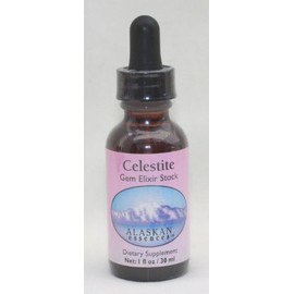 Alaskan Essences Celestite Gem Elixir 1 oz Size