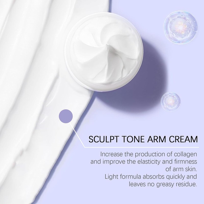 100g Crema Reafirmante para Brazos, Efecto Lifting, Tratamiento para Piel