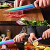 Keewah Knife Set, 16 Piece Kitchen Knives set with Acrylic