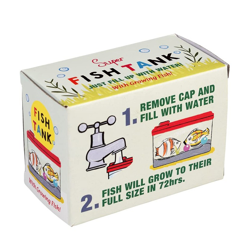 dotcomgiftshop Magic Aquarium - Card, Rubber, Plastic - Growing Aquarium