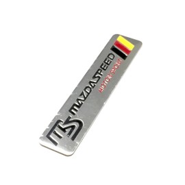Mazda Speed MS mazda Emblem Plate Sticker Metal