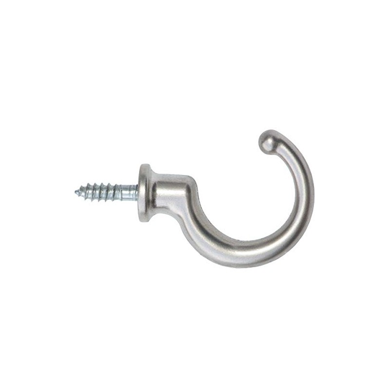 KeyMet Pack of 10 Coat Hooks Coat Hangers Wall Hooks