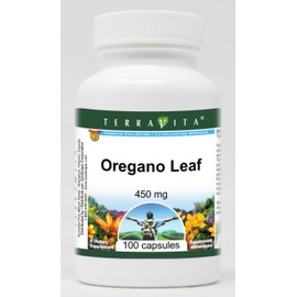Oregano Leaf - 450 mg (100 Capsules, ZIN: 511673)