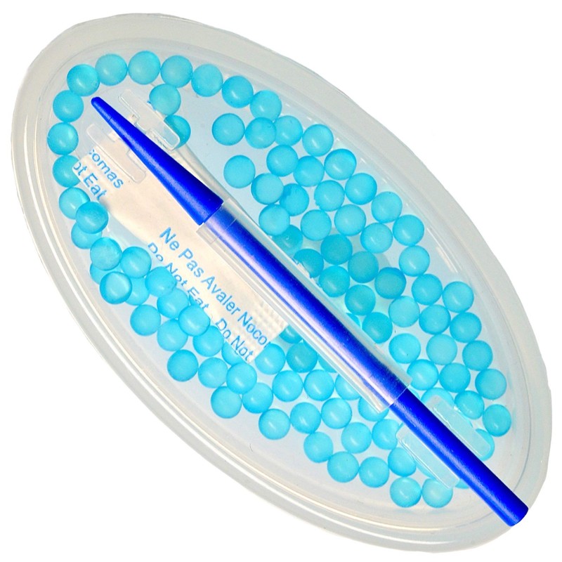 MrBlastin 100 Blue Ice Mint Maxx Crushballs for Filter Insert,
