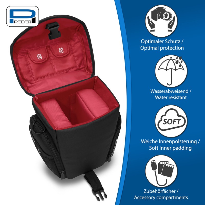 Essex Large SLR Case with Rain Cover and Screen Protector