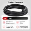 EVIL ENERGY 3/4 Fuel Hose Line Push Lock SAE 30R7