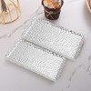 Hammered Tray, Exquisite Stainless Steel Rectangular Serving Tray for Bedroom
