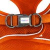 HugglePets Air Mesh Step In Dog Harness - Orange (Medium