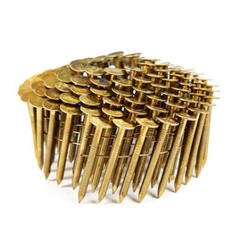 1-1/2" Ring GALV Coil Roofing Nails 3,600ct | CRN112RJ