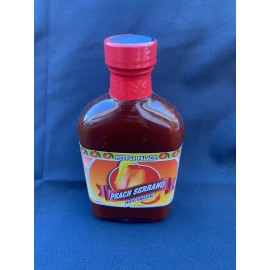 Pepper Palace PEACH SERRANO Hot Sauce fl oz