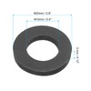 PATIKIL M10 Rubber Flat Washers 40pcs 10mm Inner Diameter 20mm