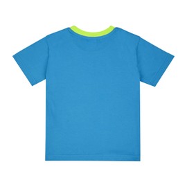 CoComelon Boys T-Shirt, JJ Cody and Dino T-shirt, Ages 9 Months to 5 Years Old (9-12 Months) Blue