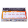 Breezliy Compression Fittings Assortment kit-6 Sizes(1/8"3/16" 1/4" 5/16" 3/8" 1/2")