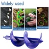 Garden Hole Digger Auger for Planting Bulbs Seedlings,Bulb Planting Auger,Heavy