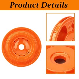 Universal Aluminum Grass Trimmer Head 16mm Hole Line Lug Disc Strimmer Head Replacement Head for Petrol Strimmer Replacement Head