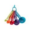 Farberware Kitchen Basics Measuring Cup & Spoon Set, 9-Piece Colorful