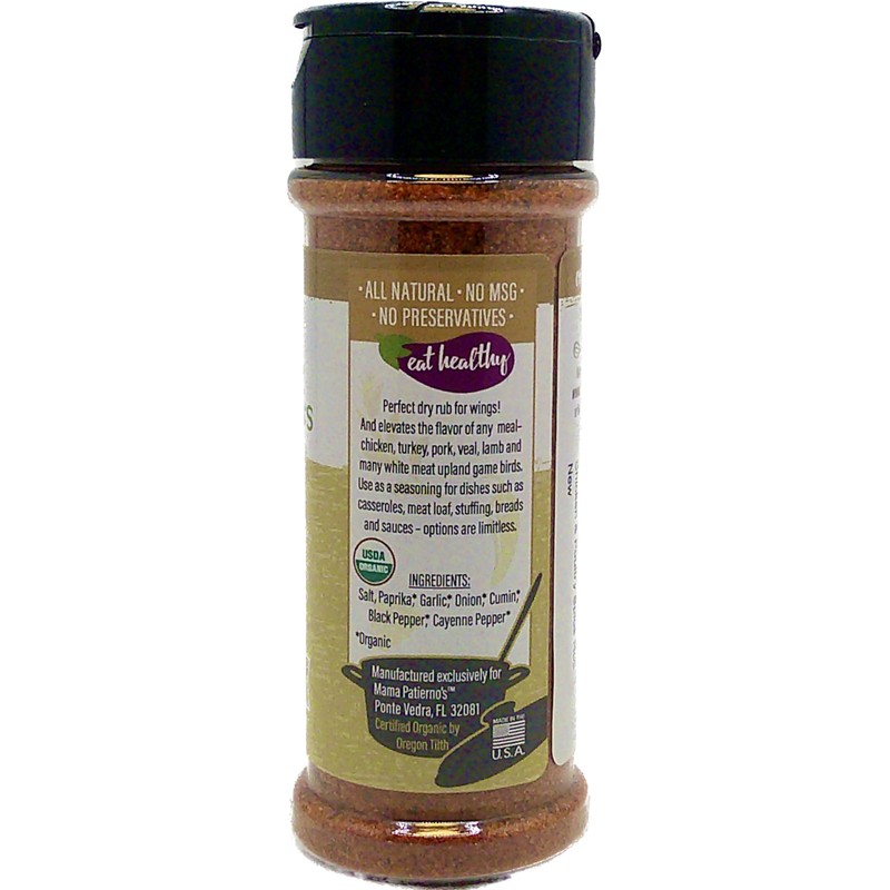 Organic Chicken & Poultry Spice Rub
