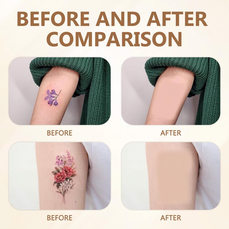 Tattoo Cover Up Patch 15 Sheets Waterproof Tattoo Cover Up