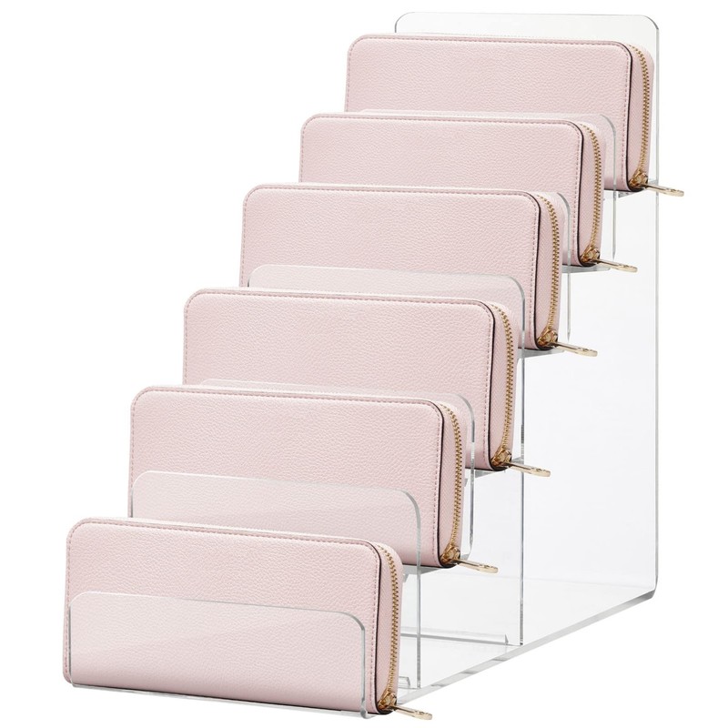 Angoily 1 x Trapezoidal Display Table for Retail Step Shelf