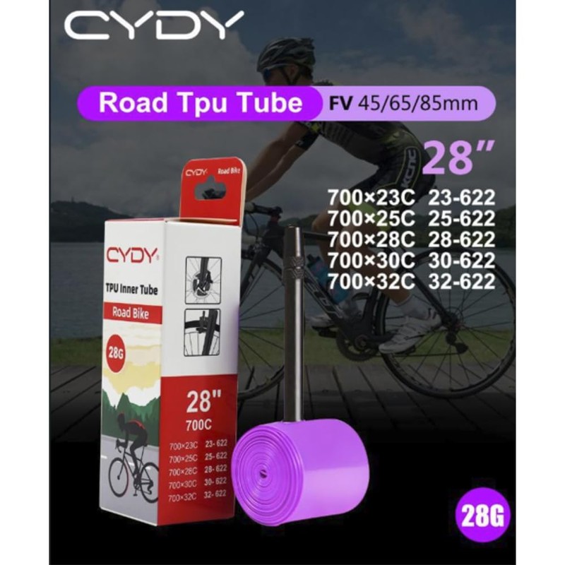 CYDY Ultra Lightweight TPU Tube, 0.1 oz (28 g), For