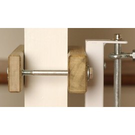 Cardinal Gates Square Clamp for Pet Gates