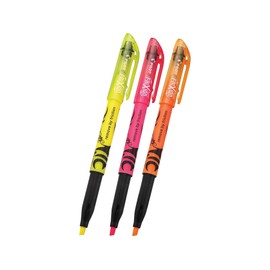 Pilot FriXion Light Pastel Erasable Highlighters, Chisel Tip, Pack of 3, Assorted Colors Aesthetic Highlighters - Ideal for School, Journaling, and Office Use