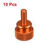 uxcell Computer PC Case M4x10mm Shoulder Type Knurled Thumb Screw