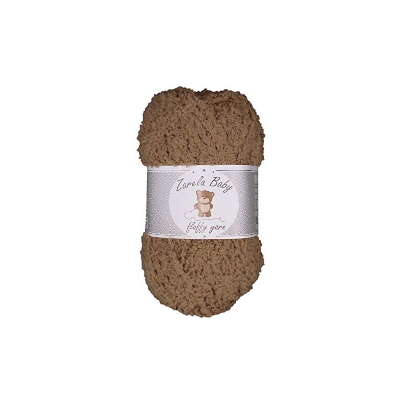 Zarela Baby Fluffy Wool 25g (09 Brown)