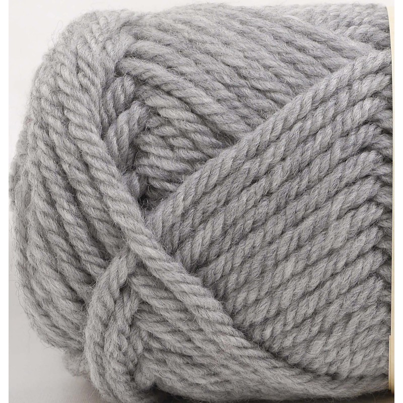 Hamanaka Amelie L Wool Yarn Extra Thick Col.112 Gray Type