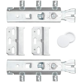 2 Sets Adjustable Cabinet Hangers,Heavy Duty Wall Mounted Cabinet Holder