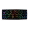Mechanical Keyboard 82 Key RGB 3 Connection Modes Black Ergonomic
