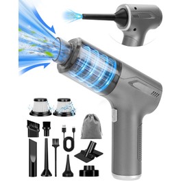 SUPRBIRD SUPRBIRD Car Handheld Vacuum Cordless 4 in 1, 20000PA Car Vacuums Cleaner Portable Brushless Motor High Power Suction, Mini Hand Held Dust Busters Rechargeable with Multi Accessories for Home/Pet