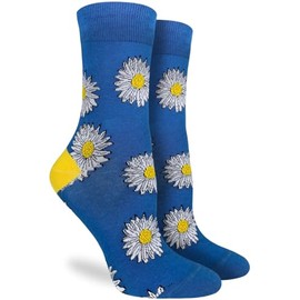 Good Luck Sock Women's Daisy Flowers Socks, Adult, Shoe Size 5-9