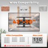 PUTORSEN Ultra-Slim TV Wall Mount for Most 43-90 Inch TVs,