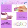 Accesorios de neón 80s para mujer – Guantes de red,