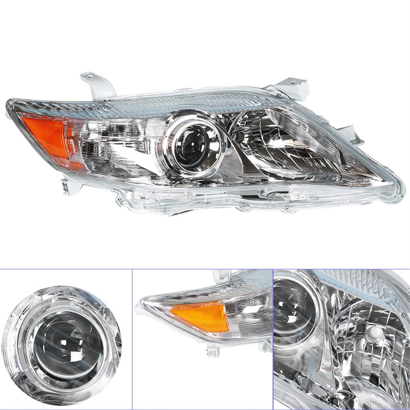 GXYWADY Passenger Side Headlight Assembly Replacement for Camry 2010 2011