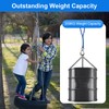 Swing Attachment Rope with Swing Hook, 100 cm Swing Tree