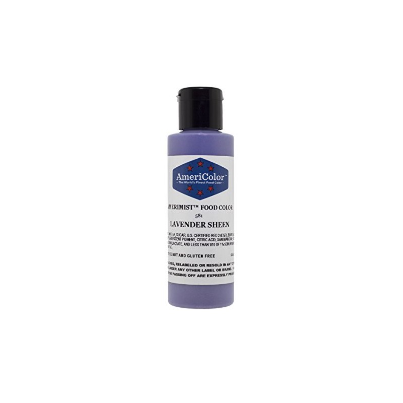 AmeriColor Amerimist Airbrush Color 4.5 Ounce, Lavender Pearl Sheen