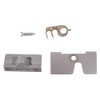 VHEUHZ Grey Complete Door Lock Fridge Door Lock for RM7