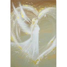 Kunst Poster, Kunstfoto Weg ins Herz, Wohnzimmer Wanddeko, Geschenk für Beste Freundin - für Frauen,Wandposter zur Genesung, Valentinstag Geschenke