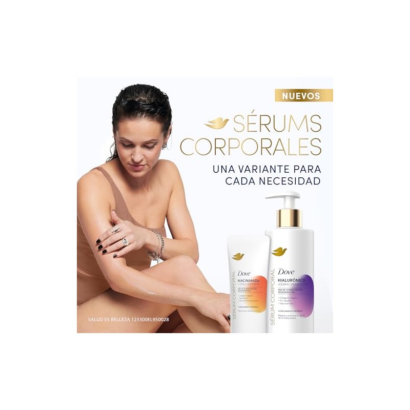 DOVE Pack Sérum Corporal en Crema A Hialurónico 400 ml