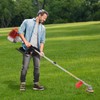 RocoReny Gas Powered String Trimmer, 4 Stroke Air-Cooled Cordless Lawn