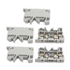 Sourcingmap 5Pcs ASK1EN DIN Rail Mount Fuse Holder Terminal Block