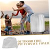 IWOWHERO Polyester Barbecue Grill Cover for Outdoor Use and Easy