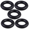 5PCS Black Sewing Machine Bobbin Winder Rubber Tire Ring Bobbin