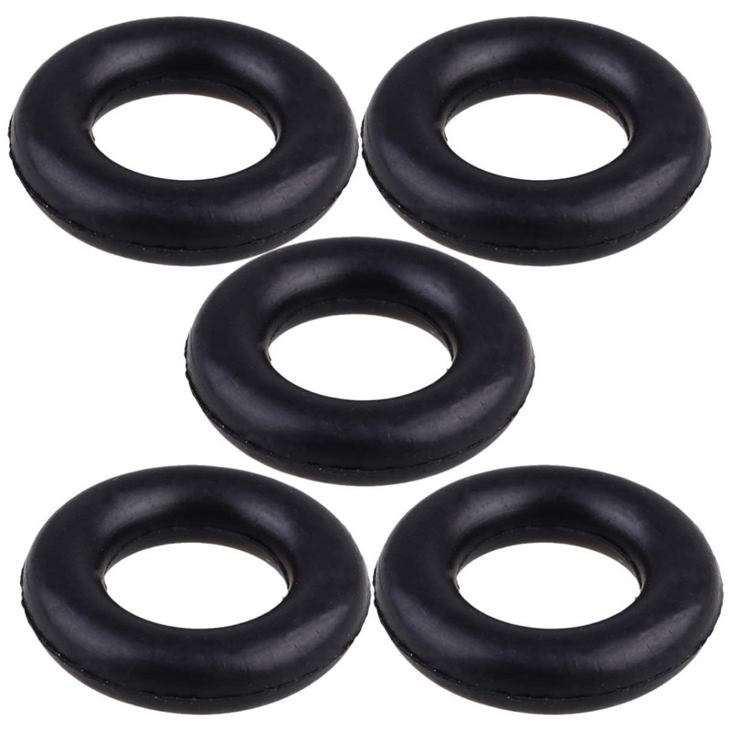 5PCS Black Sewing Machine Bobbin Winder Rubber Tire Ring Bobbin