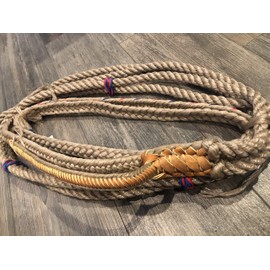 EPT Bull Rope Tan Poly Pro 9x5 LH 7/8" x 1" Soft 16' Bull Riding Rope