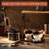 Suclain 3 Pcs Sugar Coffee Container Set 16 oz Glass